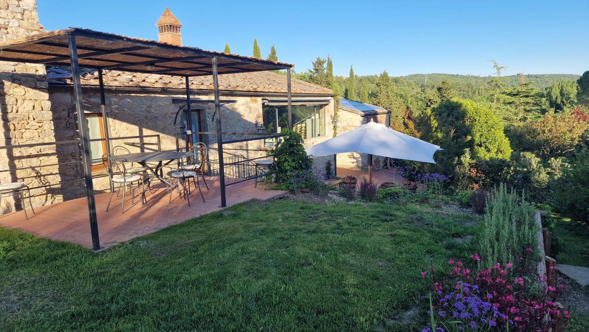 La Corte Del Chianti Classico Gaiole in Chianti Bagian luar foto